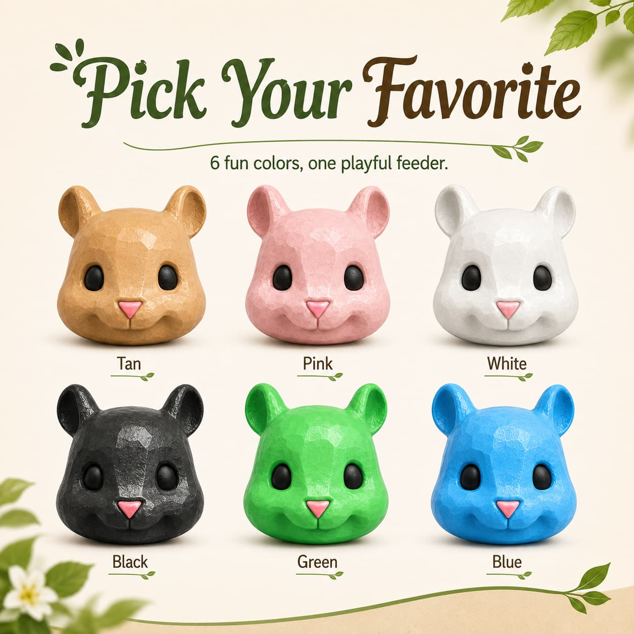 🐿️ Funny Squirrel Mask Feeder | Hanging Backyard Nut Feeder & Garden Decor