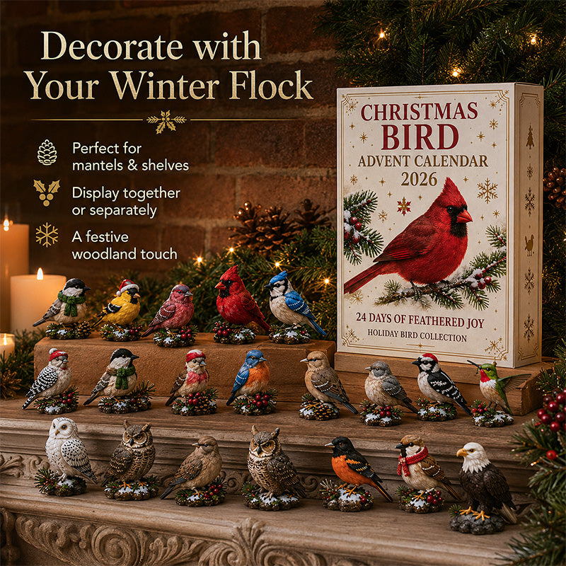 🐦🎄 Christmas Bird Advent Calendar 2026 – 24 Days of Feathered Joy 🎁✨