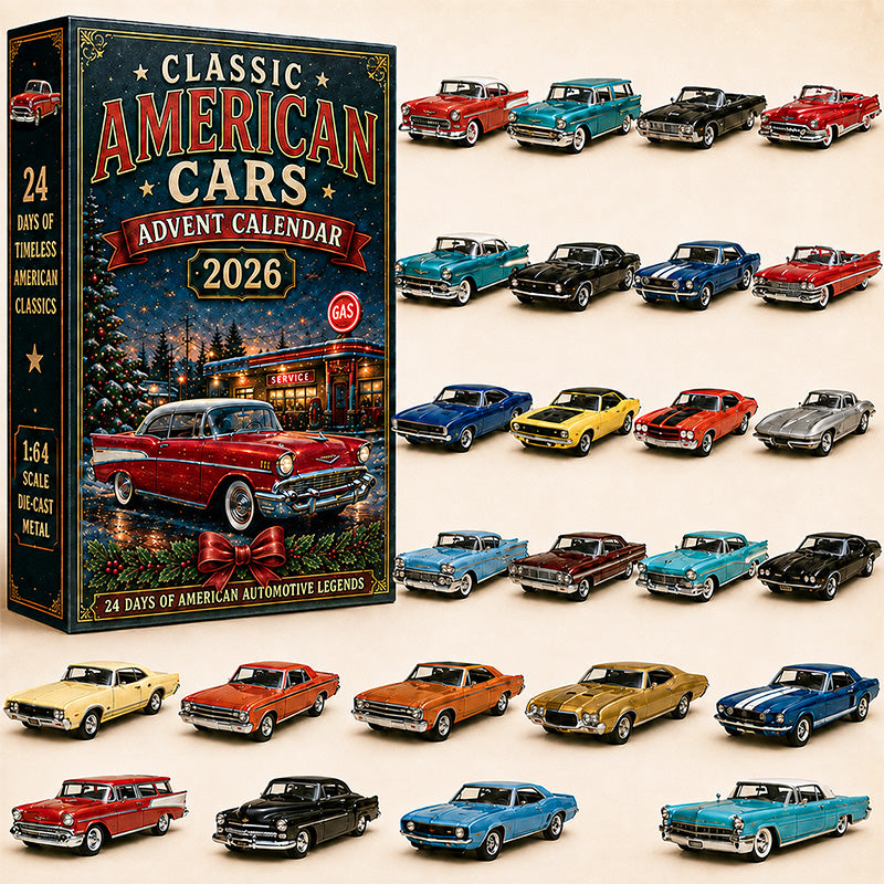 Classic American Cars Advent Calendar vehicle collection