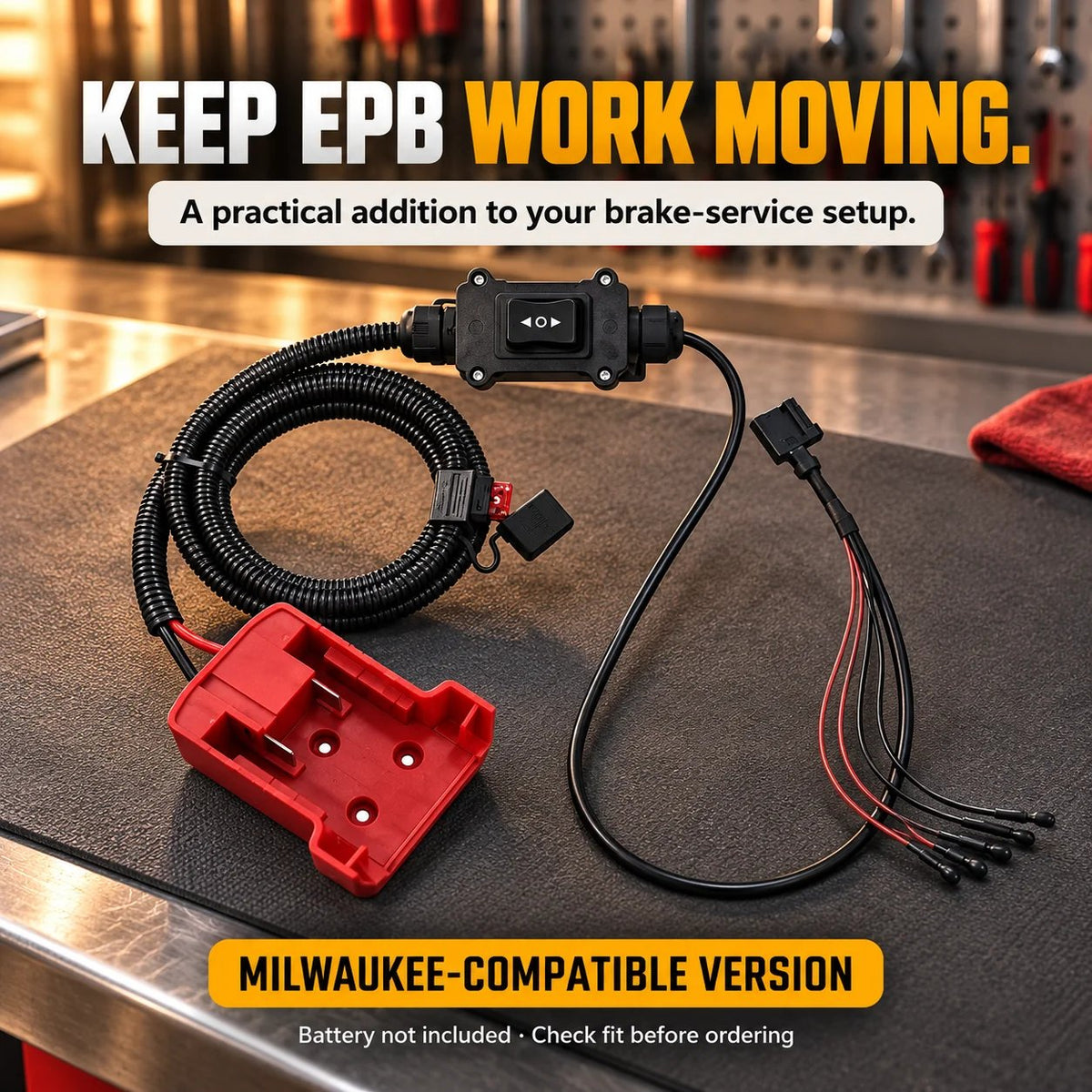🔥Last Day 50% OFF- 🔧 12–24V EPB Emergency Release Tool | Forward & Reverse Control