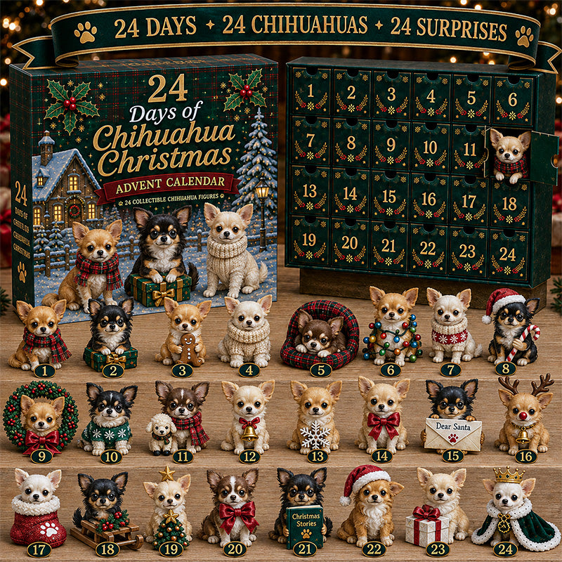 🐶🎄 Chihuahua Christmas Advent Calendar 2026