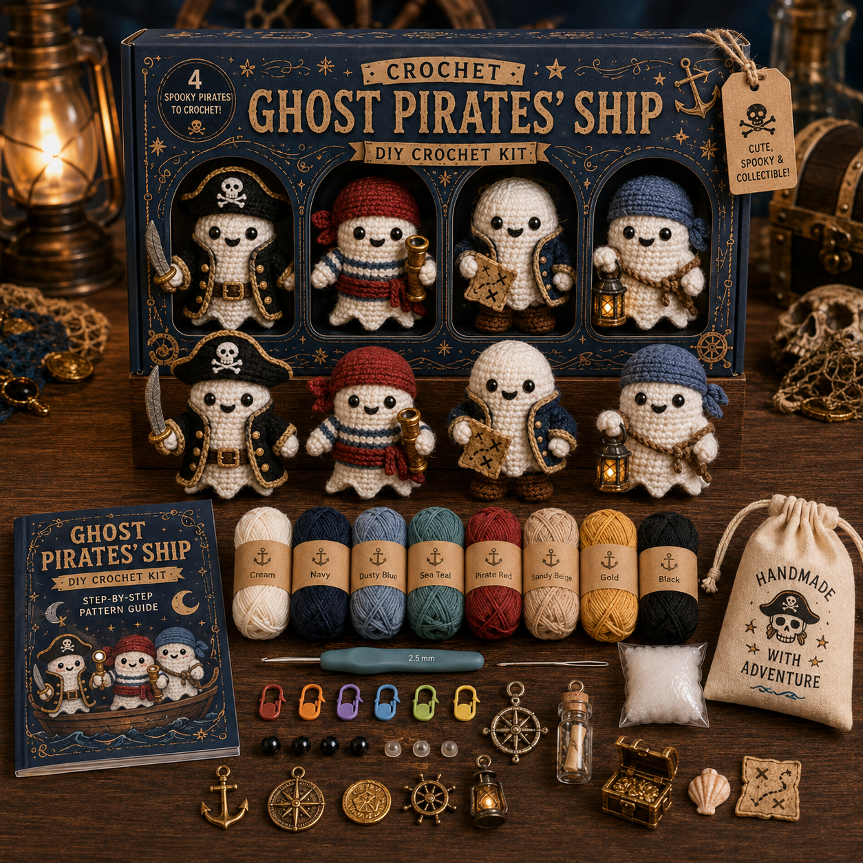 🧶✨ Spooky Stitch Adventures DIY Crochet Collection