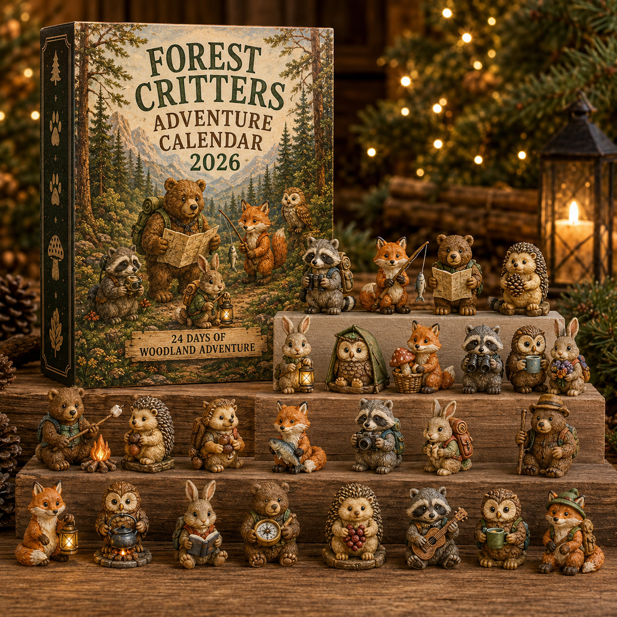 🌲🦊 Forest Critters Adventure Calendar 2026 🐻🦉
