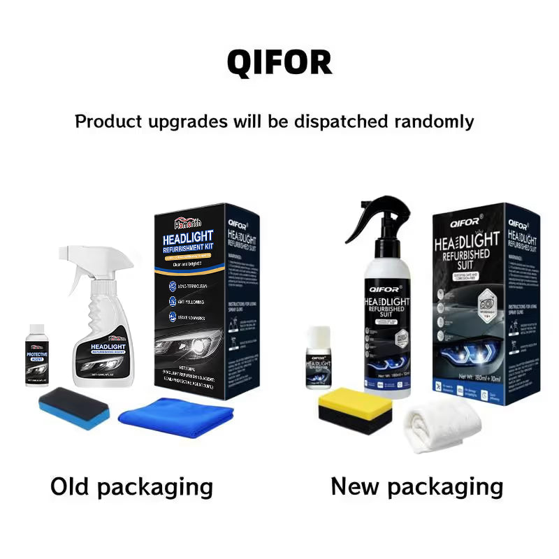 🚘Automotive Headlamp Restoration Fluid Kit