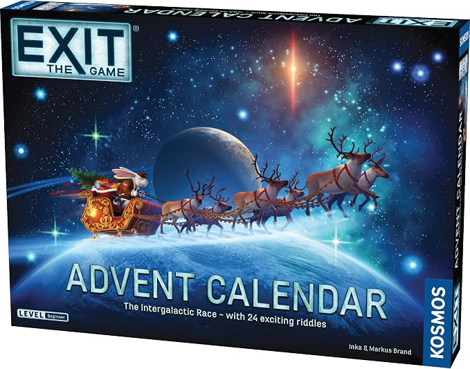 🔐🎄 Santa’s Secret Workshop™ – 24 Days of Christmas Mystery & Escape