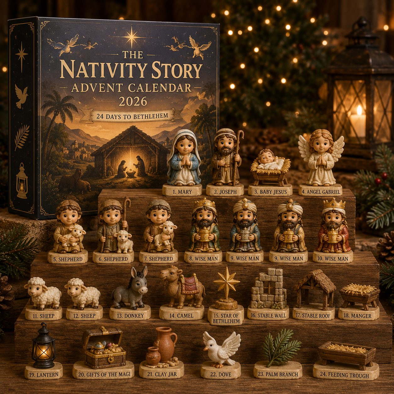 ✨🌟 The Nativity Story Advent Calendar 2026 🎄🙏