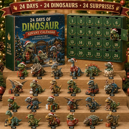 🦖🎄 2026 Dino Discovery Advent Calendar – 24 Days of Prehistoric Christmas Surprises