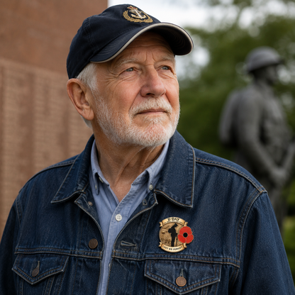 Limited Edition D-Day “Lest We Forget” Commemorative Brooch