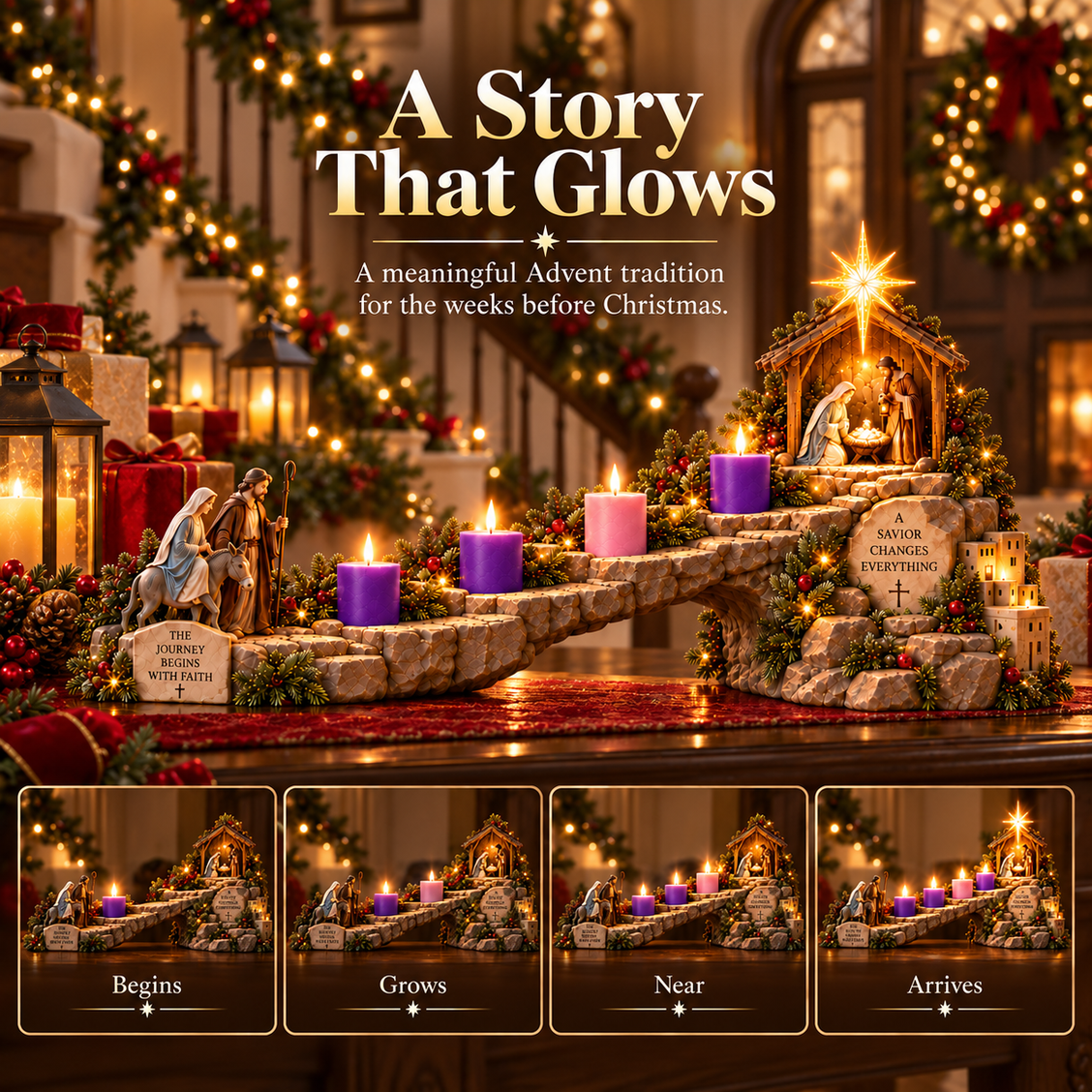 Four week Advent story