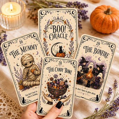 🎃 31 Nights of Halloween™ Oracle Deck | 31 Daily Spooky Messages for October