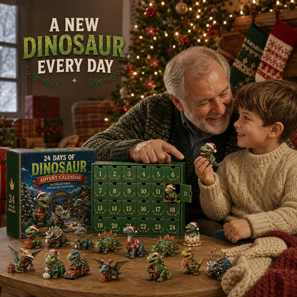 🦖🎄 2026 Dino Discovery Advent Calendar – 24 Days of Prehistoric Christmas Surprises