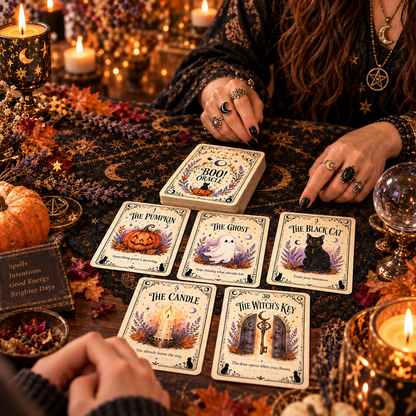 🎃 31 Nights of Halloween™ Oracle Deck | 31 Daily Spooky Messages for October