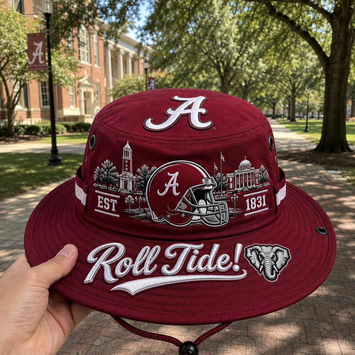 Roll Tide boonie hat gift idea