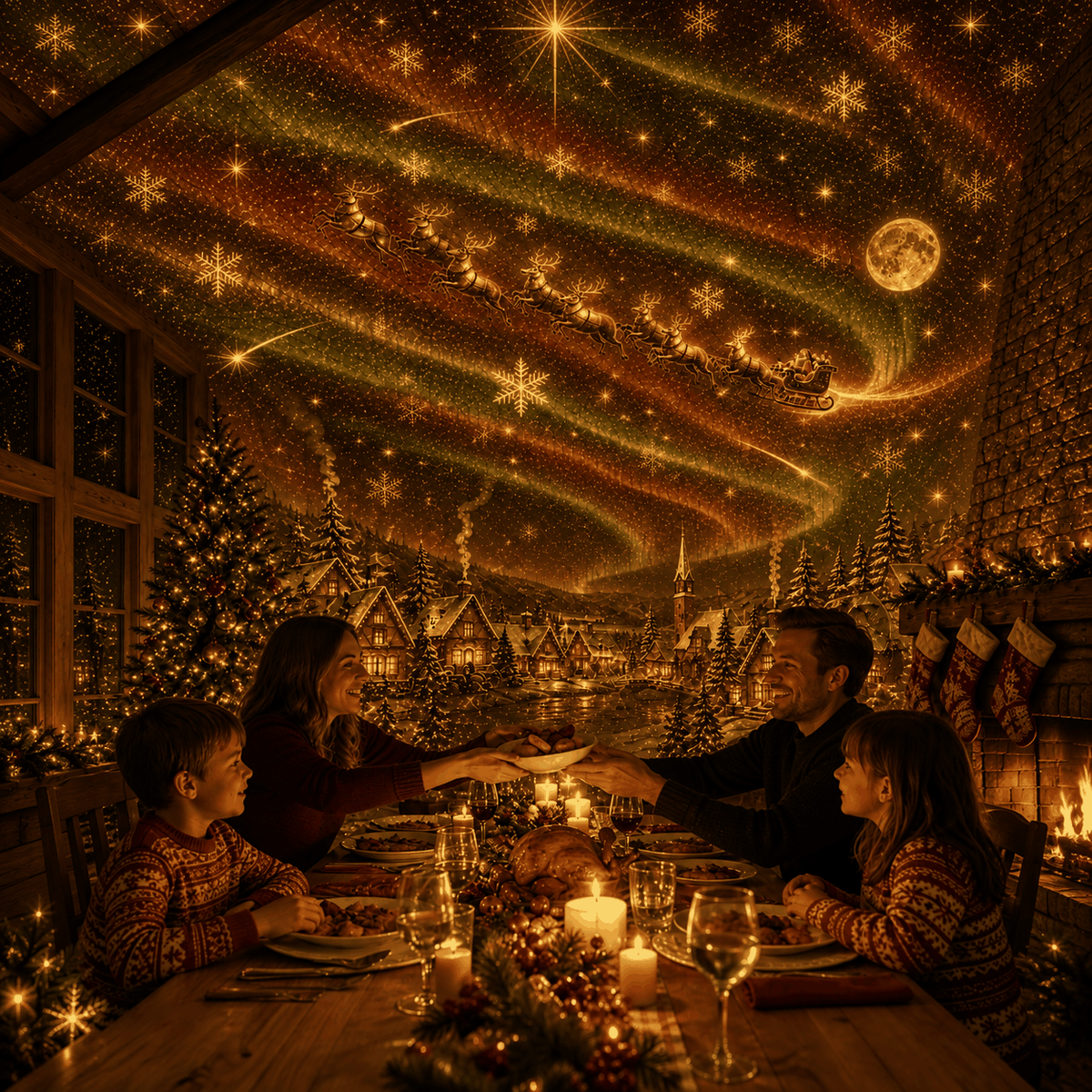 🎄 NoelGlow™ Christmas Magic Projector | Indoor & Outdoor Holiday Light Show