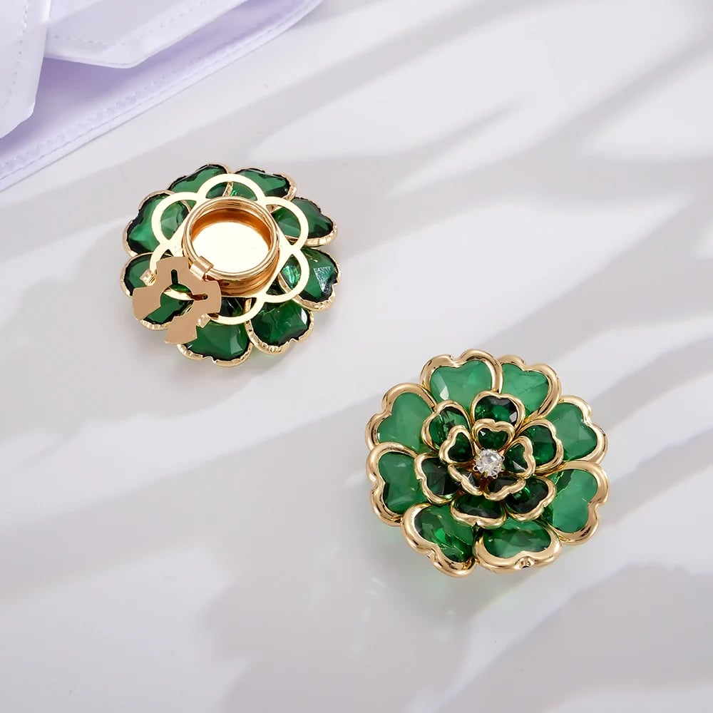 BloomSnap Flower Button Covers 🌸 Dress Up Any Shirt in Seconds