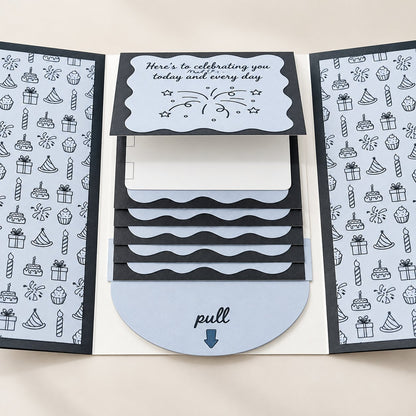 ⏰LAST DAY 50% OFF - 2026 New🎅🎁 Waterfall Christmas Gift Card Booklet 💳✨