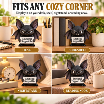 🔥LAST DAY 50% OFF-🖤 Grumpy Support Crew™ | Emotional Support Animal Desk Buddies