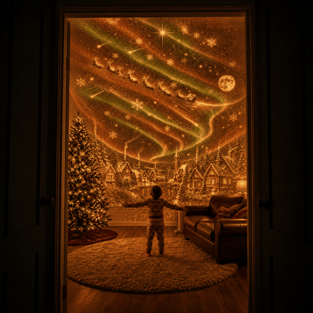 🎄 NoelGlow™ Christmas Magic Projector | Indoor & Outdoor Holiday Light Show