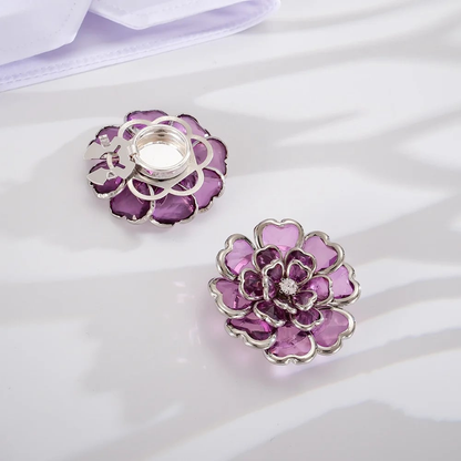 BloomSnap Flower Button Covers 🌸 Dress Up Any Shirt in Seconds