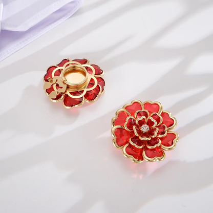 BloomSnap Flower Button Covers 🌸 Dress Up Any Shirt in Seconds