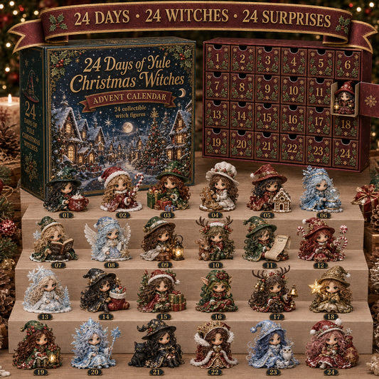 2026 The Five Covens Witch Advent Calendar – 24 Collectible Witches, 5 Magical Coven Styles