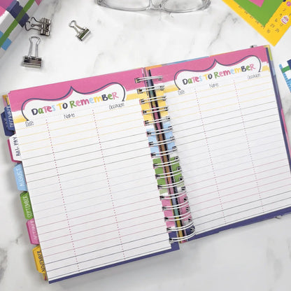 ⏰Limited Stock 50% OFF - 📅✨ 2027–2028 Reminder Binder® – 24-Month All-in-One Life Planner