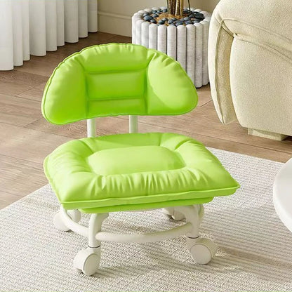 📢📢60% OFF !! ⏰Rolling Low Stool with Backrest⚙️🪑