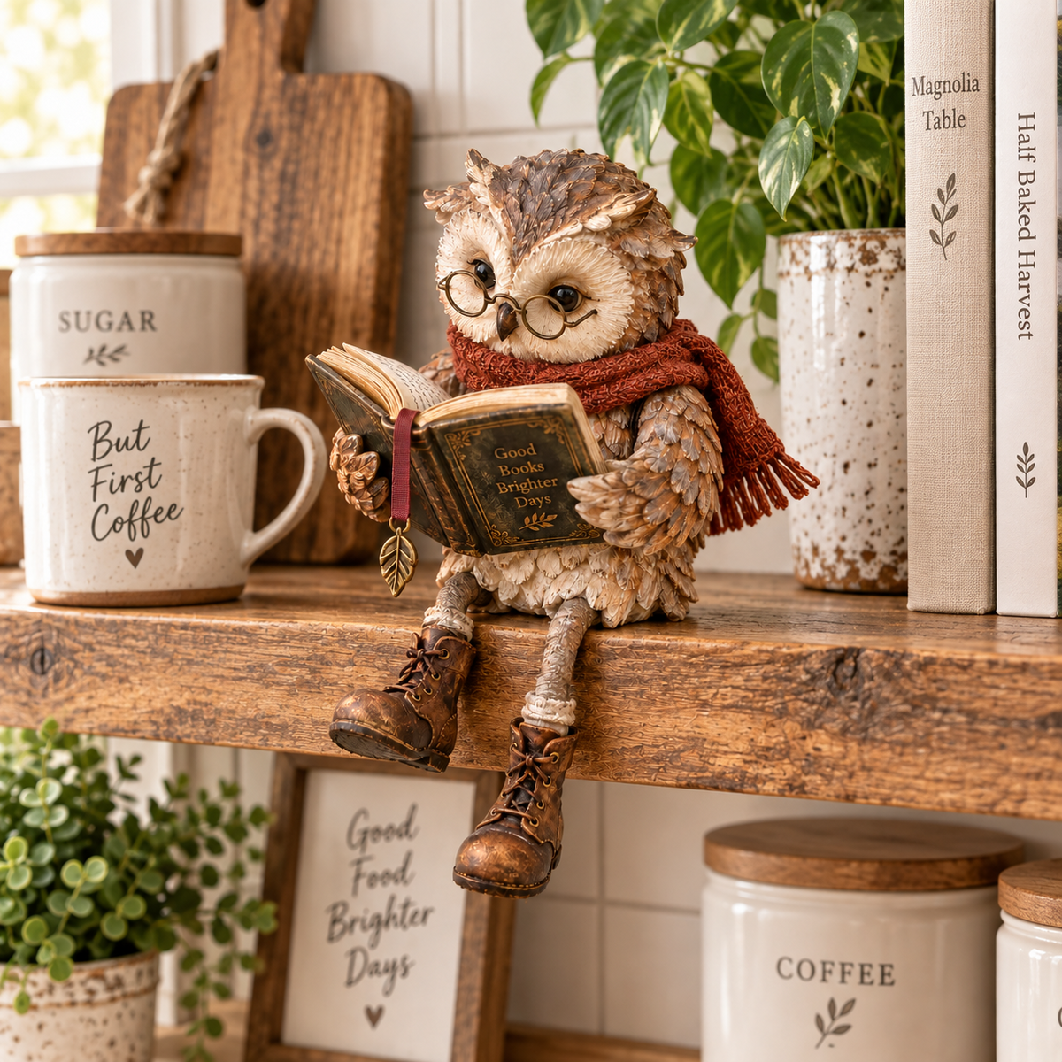 Reading Owl teacher and librarian gift