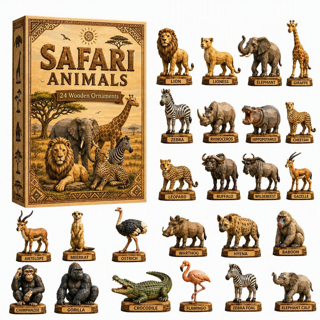 Safari Animals Blind Box Gift