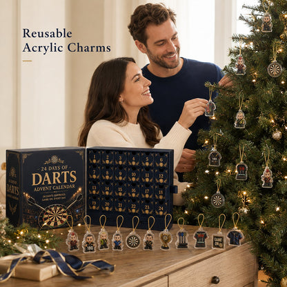 🎯 Darts Advent Calendar🎯 24 Zero‑Repeat Darts‑Themed Mini Charms
