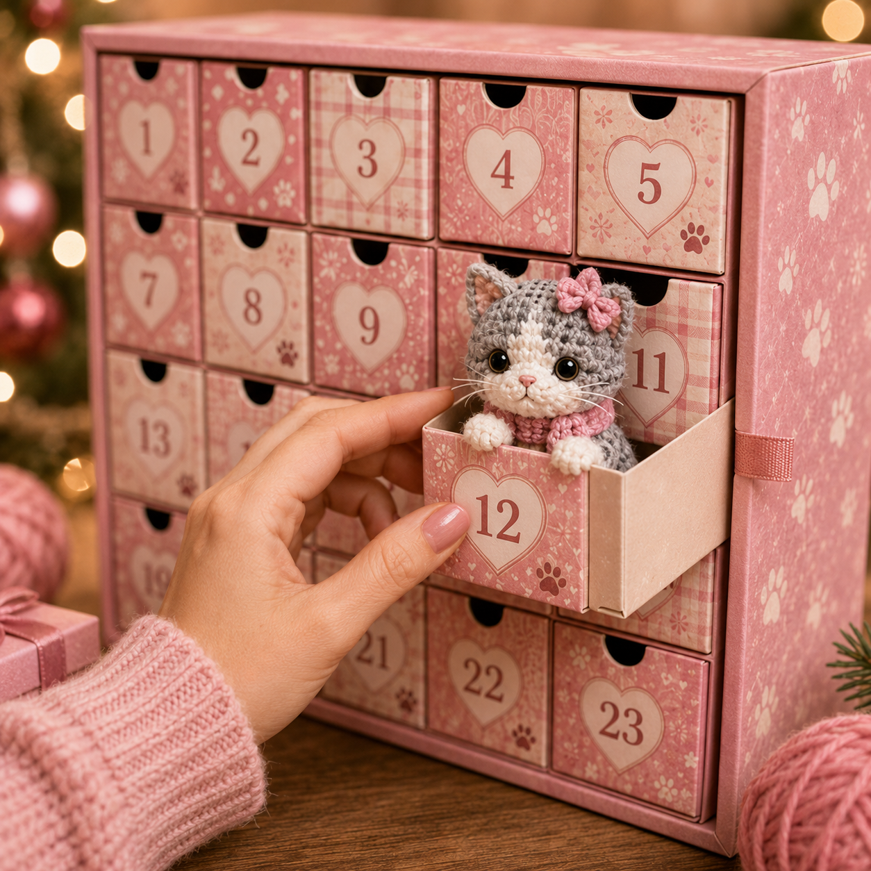 🎄 24 Days of Christmas Pet Friends Advent Calendar – 24 Holiday Collectibles