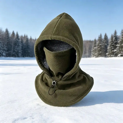 ⏰Limited Stock 49% OFF -  ❄️ Winter Fleece Balaclava Hood – Full Face, Head & Neck Protection For Cold Weather Outdoors