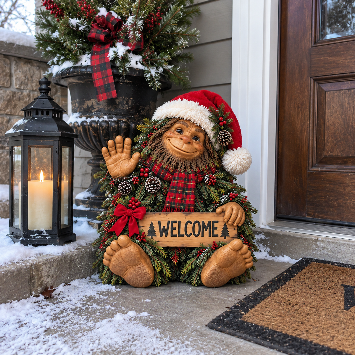 ✨Christmas Bigfoot Welcome Decor