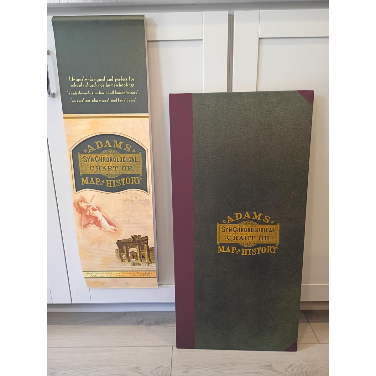 Adams historical timeline hardcover edition