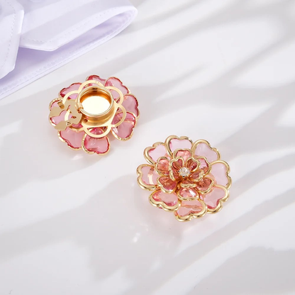 BloomSnap Flower Button Covers 🌸 Dress Up Any Shirt in Seconds