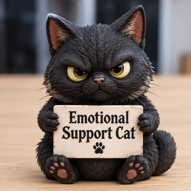 🔥LAST DAY 50% OFF-🖤 Grumpy Support Crew™ | Emotional Support Animal Desk Buddies