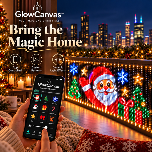🎄GlowCanvas™ PixelWindow™ | Turn Any Window Into a Light Show