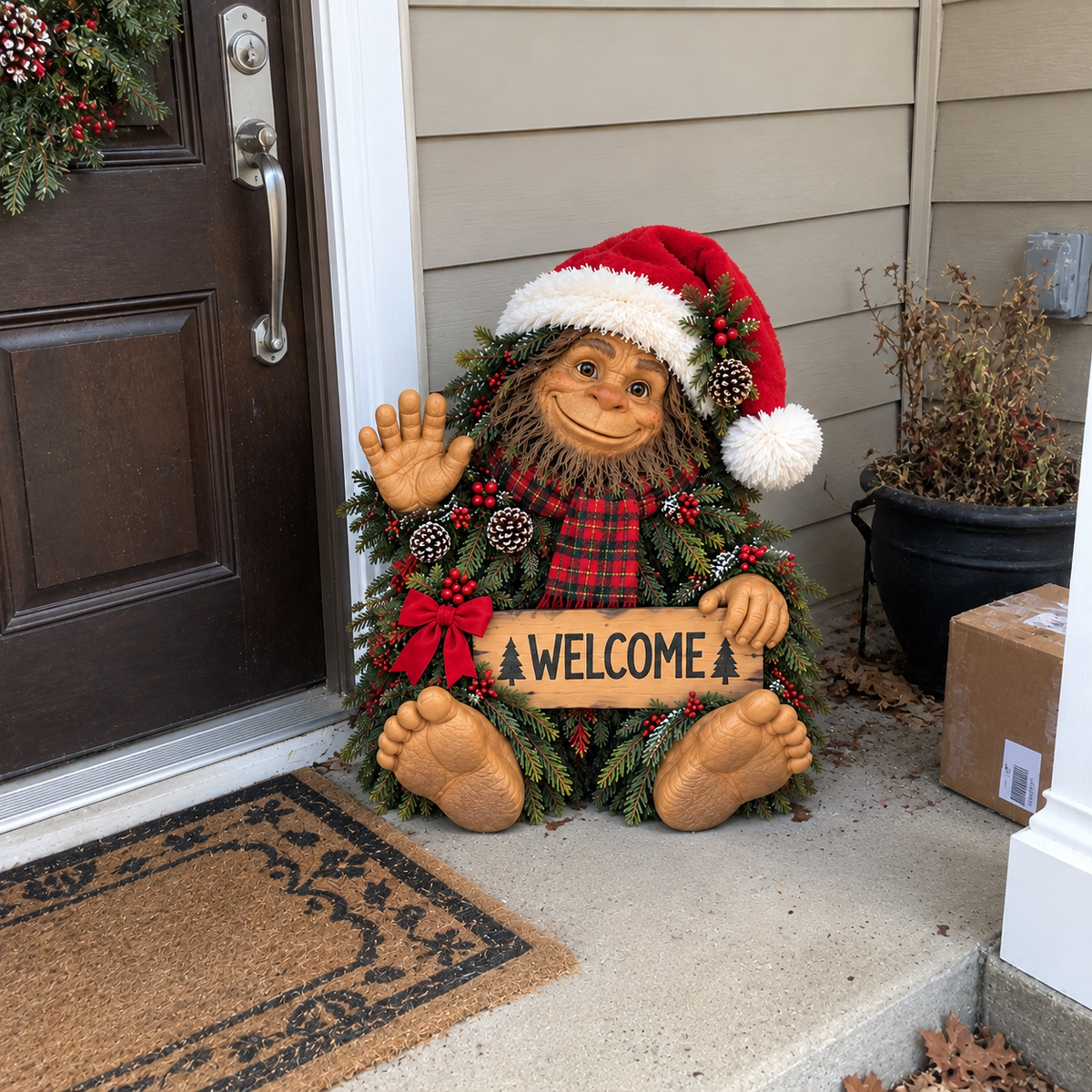 ✨Christmas Bigfoot Welcome Decor