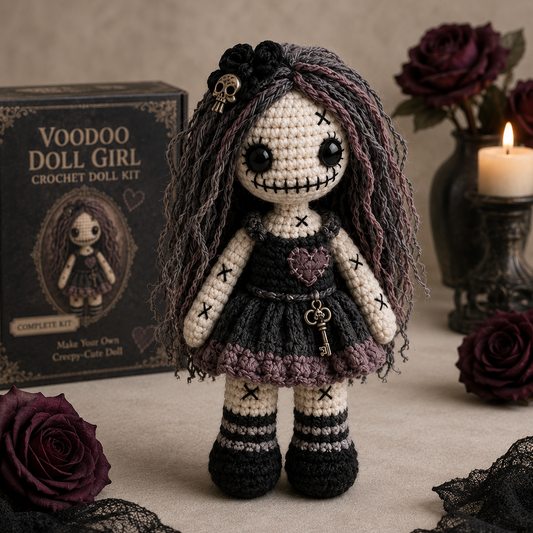 👑Midnight Macabre Crochet DIY Collection 🕯️- BUY 3 GET 1 FREE（4 PCS）