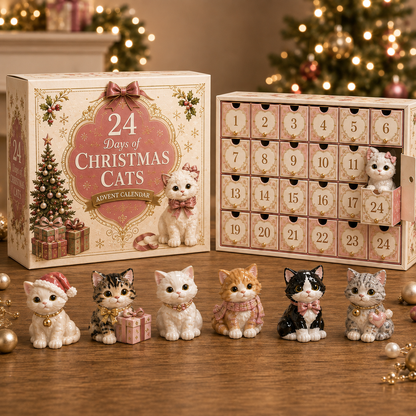 🎄 24 Days of Christmas Pet Friends Advent Calendar – 24 Holiday Collectibles