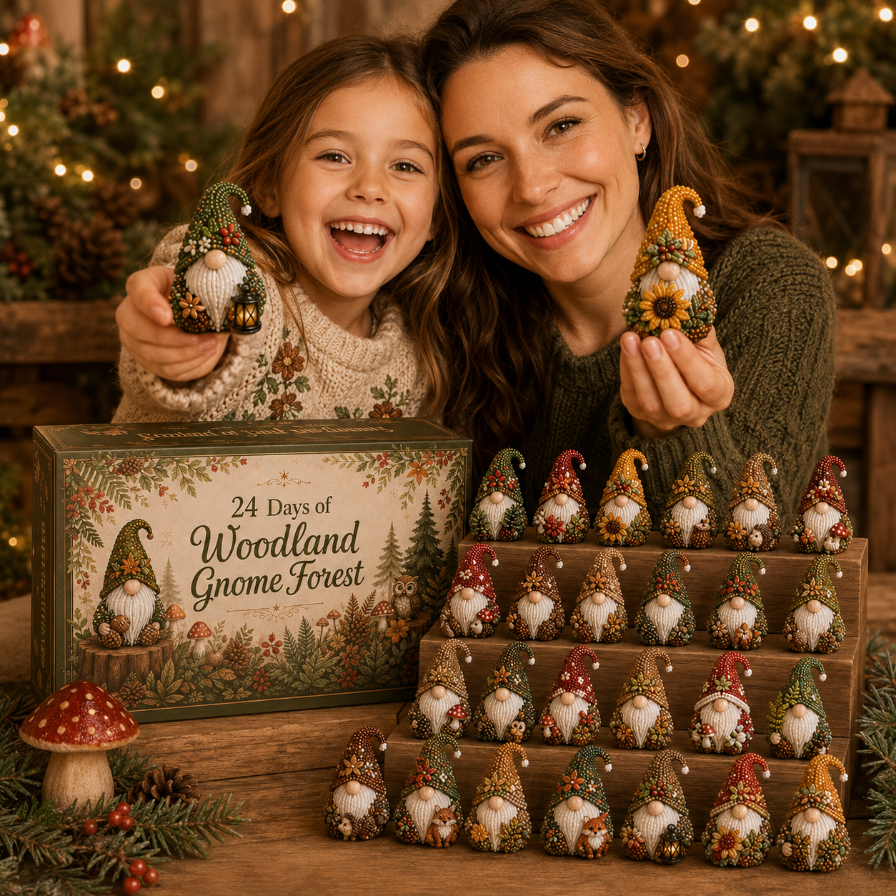 🎄 24 DAYS OF BEADED GNOME MAGIC™
