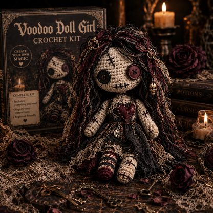 👑Midnight Macabre Crochet DIY Collection 🕯️- BUY 3 GET 1 FREE（4 PCS）