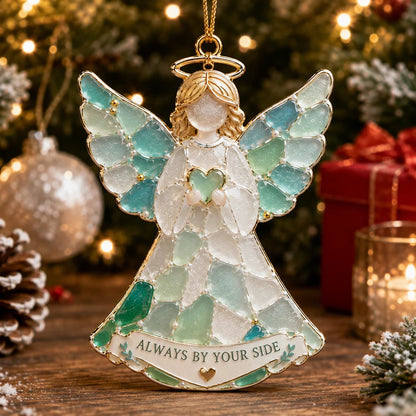✨ Stained Sea Glass Style Christmas Ornaments