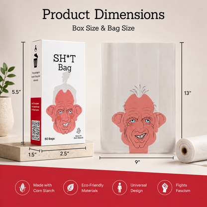 🤣Premium Unscented Leakproof Pet Waste Bags-Kennedizine