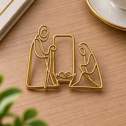 Faith-Inspired Gold Paper Clips ✝️ | Decorative Christian Page Markers, Perfect Small Religious Gifts for Church Friends & Family (Set of 20)