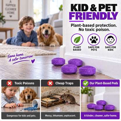 🔥 LAST DAY 50% OFF - Natural Plant-Based Rodent Repellent Balls (12 Pack) 🌿