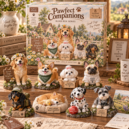 🐾 FurEver Friends™ 24 Days of Puppy Surprises Blind Box Collection | Adorable Dog Figurines