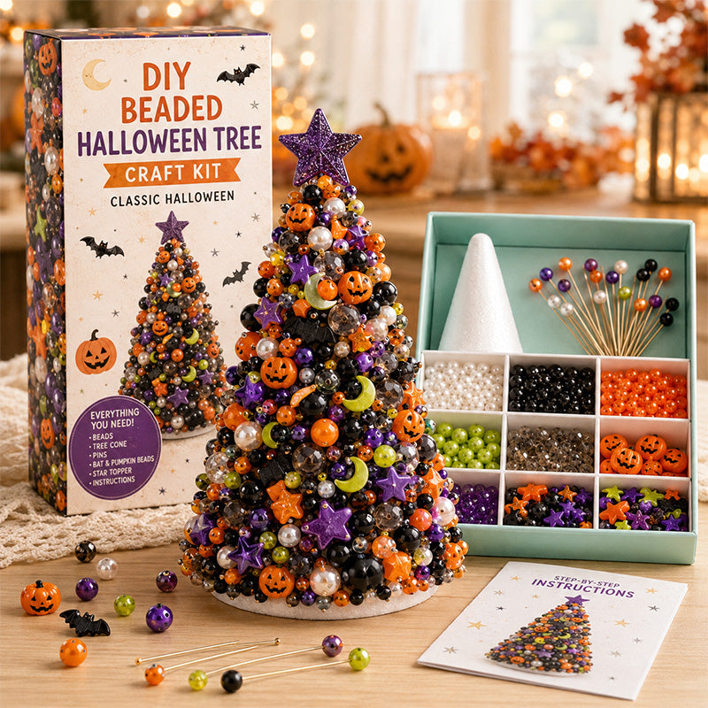 Classic Halloween beaded tree kit
