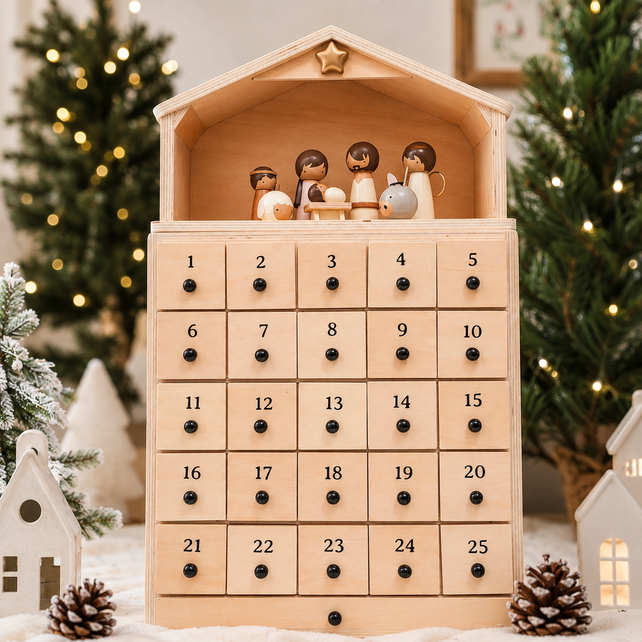 Building a Nativity scene through the Advent countdown