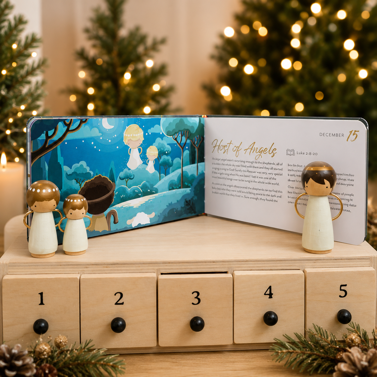 ✝️Nativity Advent Calendar 2026 – 24-Day Christmas Countdown with Nativity Figures🎄